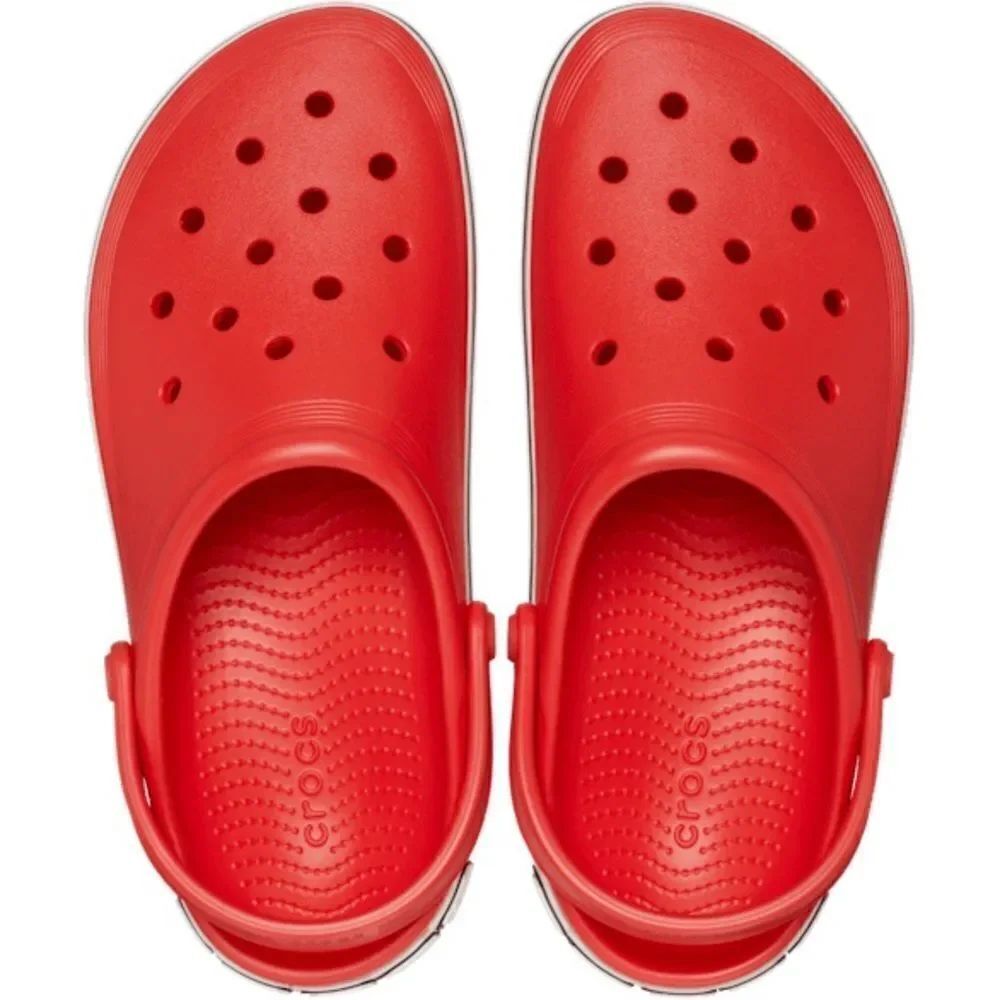 Crocs OFF COURT LOGO CLOG Tomato color,New
